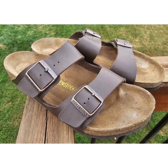 Birkenstock Arizona Women's Size 11 -Mens 9 US 42 EU Habana Sandals Soft Footbed - Picture 1 of 7